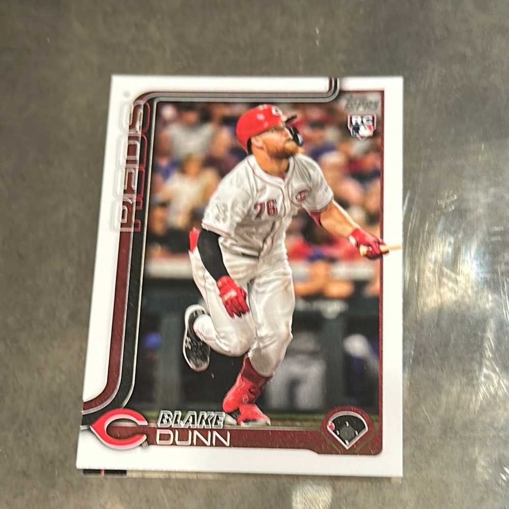 Reds Baseball Trading Card